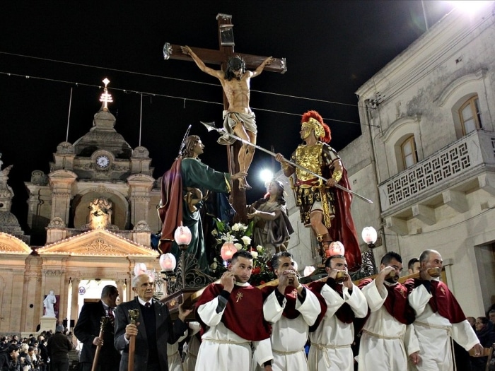 Maltské velikonoční procesí.