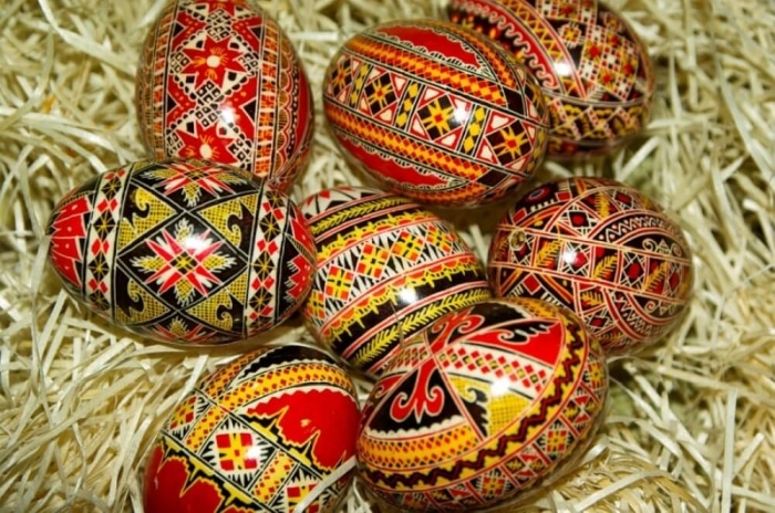 Rumunská velikonoční vejce.