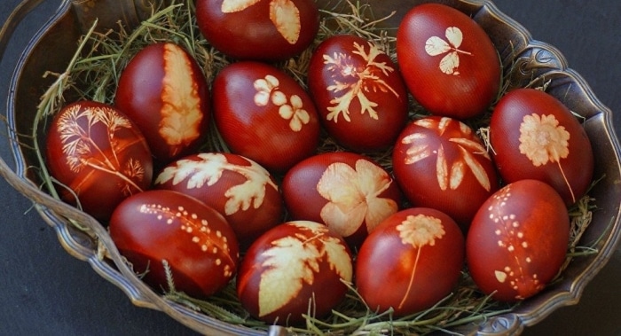 Srbská velikonoční vejce.