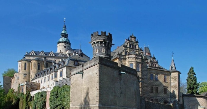 Pohled na frýdlantský zámek.
