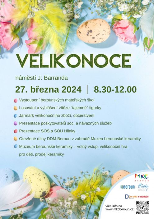 Plakát berounských Velikonoc.