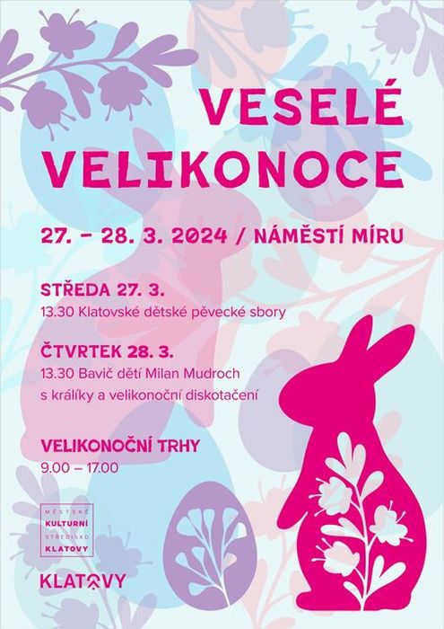 Plakát klatovských Velikonoc.